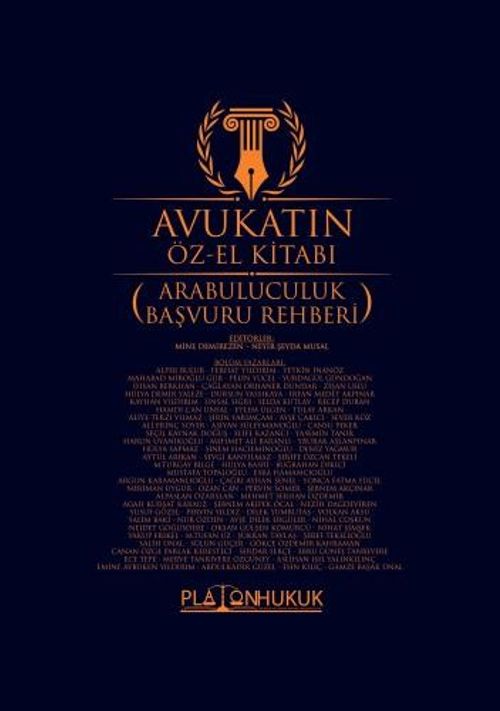 Avukatın Öz-El Kitabı: Arabuluculuk Başvuru Rehberi kitabının lacivert kapağı